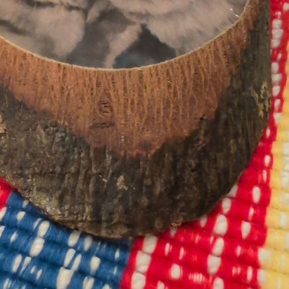 vintage Wolves Picture live edge Wood plaque - Picture 6 of 7